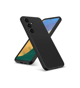 Samsung Galaxy A36 Kılıf Nano içi Kadife Silikon - Siyah