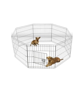 YD008S-1 8P Lion Köpek Bahçe Çiti 61*61*8 köşe