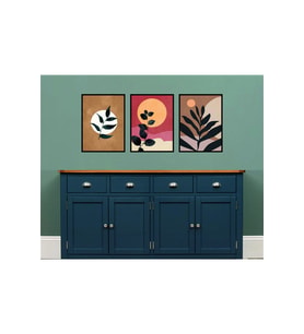Tablo Dekoratif Retro Mdf Tablo ( Çerçeve Görünümlü )