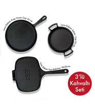 Lava Döküm Kahvaltı Seti