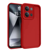 Redmi 15C 4G Viera Silikon - Kırmızı
