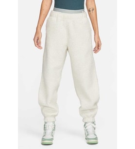 Nike Sportswear Collection Sherpa Loose Fit High Rise Jogger Kadın Yüksek Belli Eşofman Altı Taş Rengi