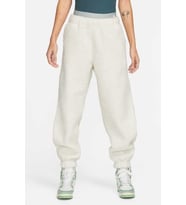 Nike Sportswear Collection Sherpa Loose Fit High Rise Jogger Kadın Yüksek Belli Eşofman Altı Taş Rengi