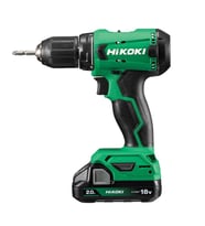 Hikoki DS18DA-2.0 18V/2.0Ah 50Nm Çift Akülü Şarjlı Darbesiz Matkap (Yeşil)