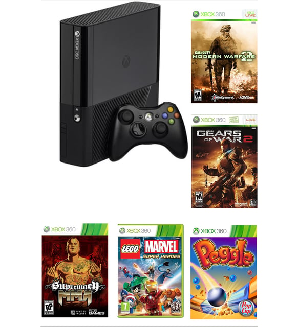 XBOX 360 E Kasa Yenilenmiş Oyun Konsolu - Kablosuz Oyun Kolu - 10