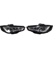 Karva Audi A3 LED Ön Far Seti Animasyonlu 2013-2016 Facelift