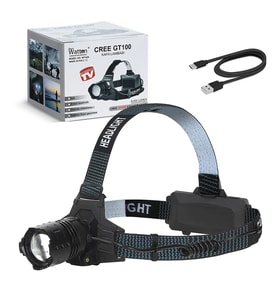 Northcity GT100 Led Şarjlı Kafa Lambası Wt-628 8000 Lümen, 300mt Menzil