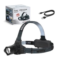 Northcity GT100 Led Şarjlı Kafa Lambası Wt-628 8000 Lümen, 300mt Menzil