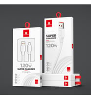 Biboshi A16 120W Süper Hızlı Şarj Kablosu 100CM