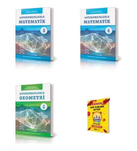 Tüm Adaylar İçin Antrenmanlarla Matematik 3-4 ve Geometri 2