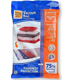 Magic Saver Bag 73x130 Cm Şeffaf Vakumlu Hurç - 1 Adet