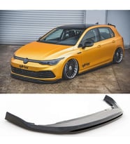 Volkswagen Golf 8 Ön Lip 2 Parça Siyah Plastik Ön Ek Karlık