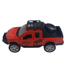Çek Bırak Metal Arazi Aracı 13 cm - Kırmızı - 1 ADET