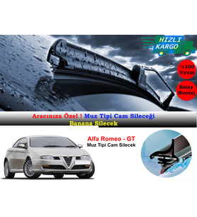 Alfa Romeo GT 2003 Muz Silecek Takımı