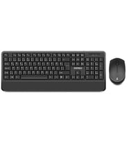 Everest KM-6176 Offıcal Siyah Kablosuz Combo Q Multimedia Klavye + Mouse Set