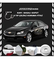 Chevrolet Oto Araç Kapı Koruma Fitili 5metre Parlak Beyaz Renk
