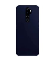 Oppo A9 2020 Kılıf Kamera Korumalı Silikon Rubber Arka Kapak