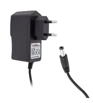 PM-8118 12 Volt - 1 Amper 5.5*2.5 Mm Uçlu Plastik Kasa Priz Tipi Adaptör