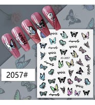 Adanil Hologram Kelebek Spirit Sticker J0-2057