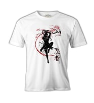 Japon Savaşçı - Rüzgar Beyaz Erkek Tshirt