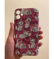 IPHONE 12 PRO MAX  Pembe   renk digital baskılı kaliteli silikon telefon kılıfı