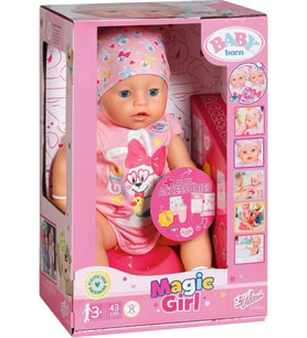 ToysAll Zapf Creation Baby Born Magic Girl Bebeği 835005 (Beyaz)