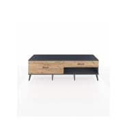 Hyperion TV Ünitesi 2 Çekmeceli  176x44x51 Antrasit-Antrasit/Çam