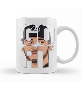 Lewis Hamilton Goat 01 Kupa Bardak Porselen
