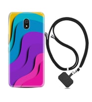 Xiaomi Redmi 8A 8 Pro 9C 9T 10C 11T Pro Kılıf Boyun Askılı Silikon Renk Cümbüşü 1631