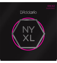 Daddario NYXL0942 Elektro Gitar Tel Seti  NYXL Nickel Wound, .009-.042