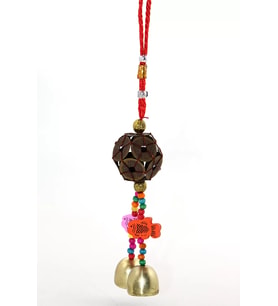 Metal Şans Bereket Çanı Model 2 (Krem)