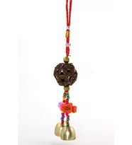 Metal Şans Bereket Çanı Model 2 (Krem)