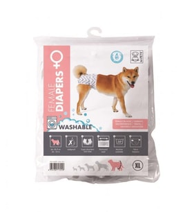 M-Pets Dişi Köpekler İçin Yıkanabilir Külot (XL)