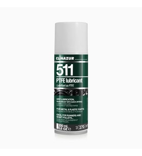 Clin Azur 511 - 200ml PTFE Teflon Sprey - Sıkışmalara Son! Her Türlü Yüzeyde İpe