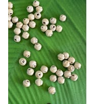 7 MM 50 ADET BAMBU AHŞAP TAKI BONCUĞU