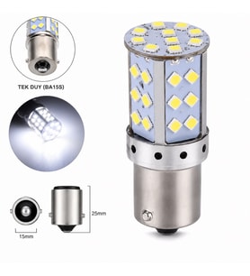 35 Ledli Ultra Parlak Geri Vites Led Ampul Beyaz