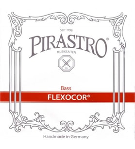 Pirastro 341000 Flexcor Solo Set Kontrabass Teli  Solo Performans İçin Parlak Tonlar, Esnek Yapı, Kolay Çalınabilirlik