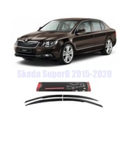 Skoda SuperB Mugen Cam Rüzgarlığı 2015-2020 arası 4'lü Sunplex (Beyaz)