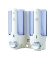 Omnipazar Xinda ZYQ138SB Sıvı Sabun ve Şampuan Dispenseri 2'li Beyaz 2x380 ml