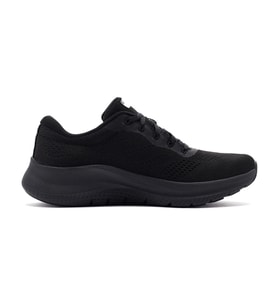 Skechers 150051TK BBK Arch Fit 2.0 - Big League Kadın Spor Ayakkabı (Siyah)