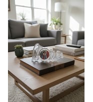 Kristal resimlik 20x11 cm süper hediye (Silver)