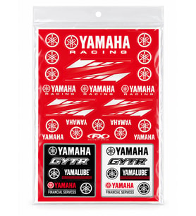 Yamaha Motosiklet Sticker Etiket Seti A4 Orj. Tasarım İthal