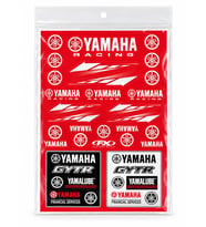 Yamaha Motosiklet Sticker Etiket Seti A4 Orj. Tasarım İthal