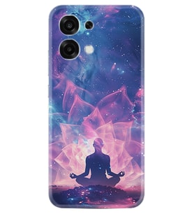 Oppo A6 Pro Kılıf Boutique Baskılı Resimli Meditasyon Pcode -010