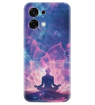 Oppo A6 Pro Kılıf Boutique Baskılı Resimli Meditasyon Pcode -010
