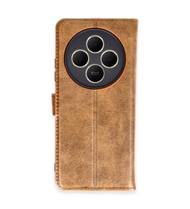 Xiaomi Redmi 14c Kılıf Trend S Plus Kapaklı Kılıf - Taba