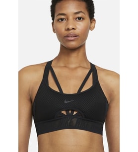 Nike Bra Indy Ultra Breathe Hafif Destekli Dolgulu Spor Sütyeni Büstiyer Siyah