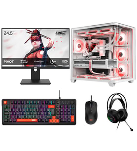 Dragos DRx10000 Ryzen 7 7700 16GB 512GB NVMe 16GB RX 9070XT 24.5 İnç 300Hz 1ms Oyuncu Oem Paket