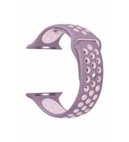 Pazariz Watch Uyumlu Silikon Delikli Kordon Uyumlu Kayış Seri 42-44 mm