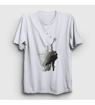 Presmono Unisex Beyaz Ace Servis Spor Tennis Tenis T-Shirt 329610tt